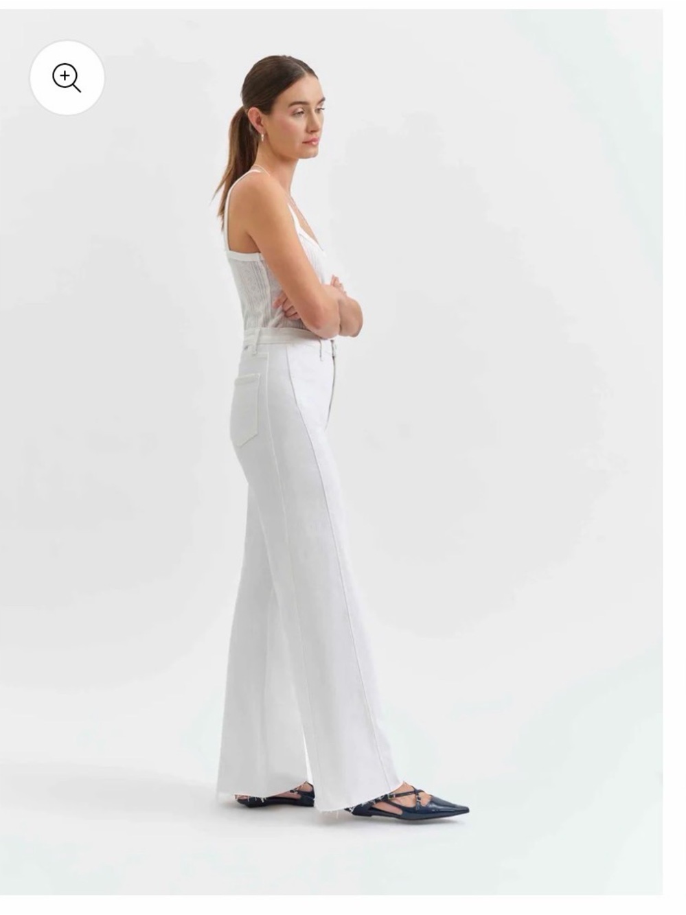 Daze Denim Far Out wide leg jeans